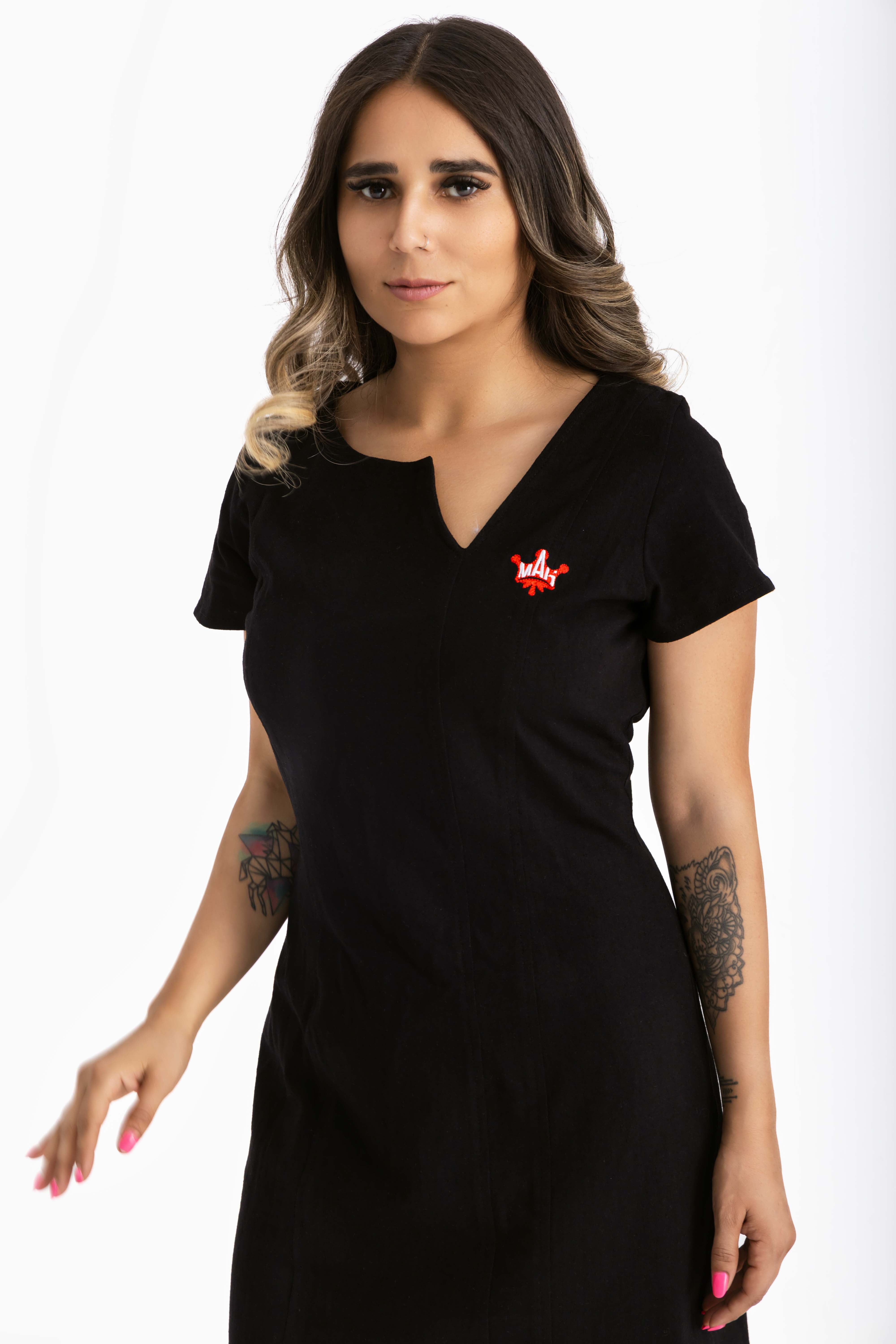 Black / 65% cotton-35% polyester / Large