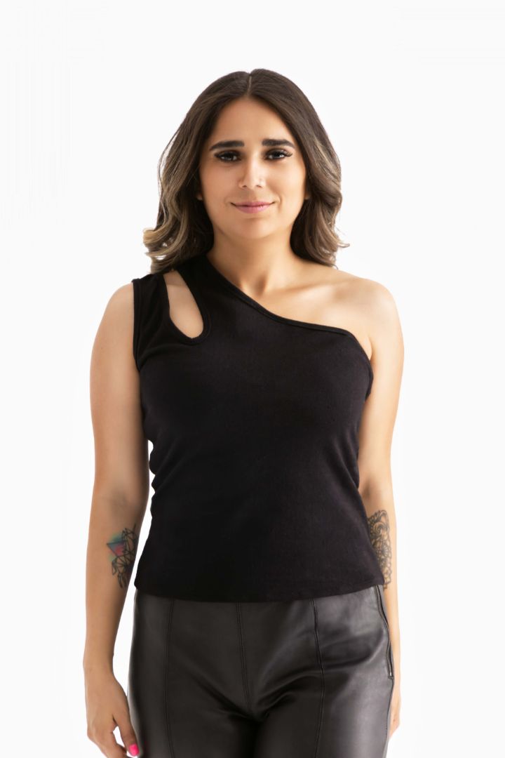 Cut Out tank top