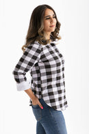 Checkered Button Up Shirt - MAG