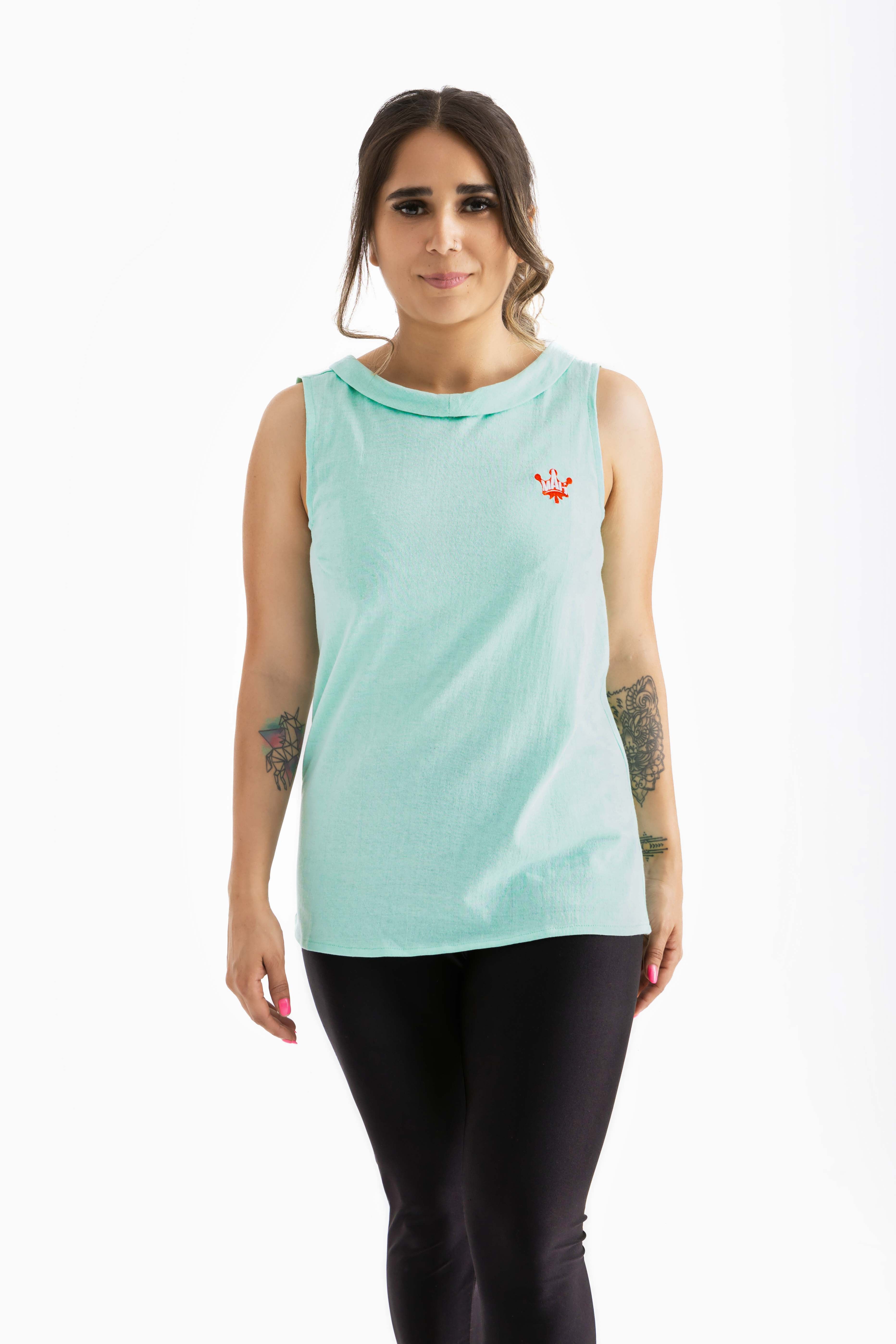 pastel Green / 65% cotton-35% polyester / Medium
