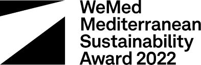 WE_MED mediterranean sustainability award 2022 logo