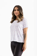 Floral Print Tunic T-Shirt - MAG