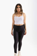 Floral Bustier Crop Top - MAG